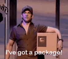 Package Ups GIF - Package Ups Ive Got A Package GIFs
