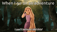 Tangled Go On Adventures GIF - Tangled Go On Adventures I Cant Believe GIFs