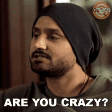 Are You Crazy Bhajji GIF - Are You Crazy Bhajji Harbhajan Singh GIFs