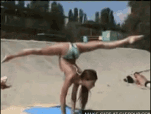 Girl Gymnastic GIF - Girl Gymnastic Deal With It GIFs