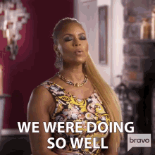 We Were Doing So Well Real Housewives Of Potomac GIF - We Were Doing So Well Real Housewives Of Potomac You Have Ruined This GIFs