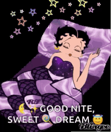 Betty Boop Sweet Deams GIF - Betty Boop Sweet Deams Good Night GIFs