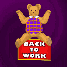 Back To Work Return To Work GIF - Back To Work Return To Work Return To Job GIFs