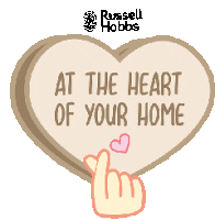 Russell Hobbs At The Heart Of Your Home Sticker - Russell Hobbs At The Heart Of Your Home Healthy Cooking Stickers