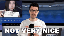Not Very Nice Benedict Townsend GIF - Not Very Nice Benedict Townsend Youtuber News GIFs