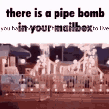 pipe bomb 50 seconds