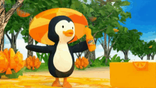 пингвин фанта лимонад пляж море солнце пить жарко GIF - Penguin Fanta Commercial GIFs