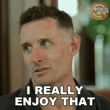 I Really Enjoy That Michael Hussey GIF - I Really Enjoy That Michael Hussey Quick Heal Bhajji Blast With Csk GIFs