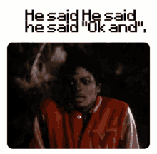 Ok And Michael Jackson GIF - Ok And Michael Jackson Sus GIFs