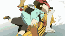 Flcl Fooly Cooly GIF - Flcl Fooly Cooly Run Over GIFs