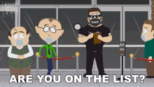 Are You On The List Mr Garrison GIF - Are You On The List Mr Garrison Mr Adler GIFs