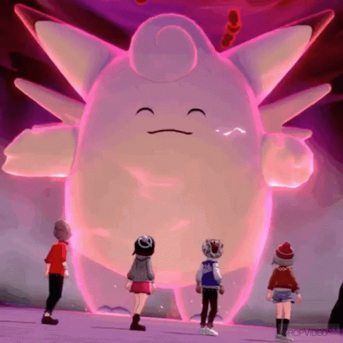 Clefable Dynamax GIF - Clefable Dynamax Pokemon - Discover &amp; Share GIFs