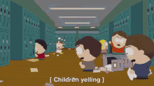 children yelling clattering kids school chaos