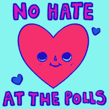 No Hate At The Polls Election2020 GIF - No Hate At The Polls No Hate Polls GIFs