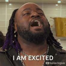 I Am Excited Justin James GIF - I Am Excited Justin James Bear Witness Take Action GIFs