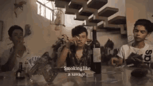 savage smoking