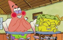 spongebob squarepants spongebob patrick star laugh laughing