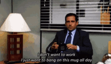 The Office Dont Want To Work GIF - The Office Dont Want To Work Lazy GIFs