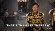 Thats The Best Therapy Kane Lim GIF - Thats The Best Therapy Kane Lim Bling Empire GIFs