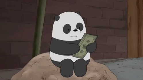 Money Panda GIF - Money Panda Panpan - Discover & Share GIFs