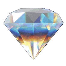 diamond crystal shining spin