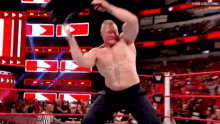Brock Lesnar Roman Reigns GIF - Brock Lesnar Roman Reigns Steel Chair GIFs