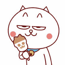 cat ice cream adorable cute