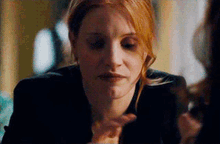Jessica Chastain Drinking GIF - Jessica Chastain Drinking Pointing GIFs