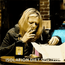 Isolation Diet Isolation GIF - Isolation Diet Isolation Smoking GIFs