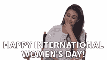 happy international womans day girl power you go girl marie claire marie claire gif