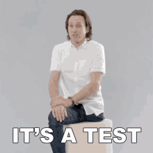 Its A Test Josh Sundquist GIF - Its A Test Josh Sundquist Its An Evaluation GIFs