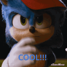 Sonic The Hedgehog Cool GIF - Sonic The Hedgehog Cool Baseball GIFs