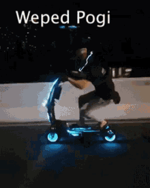 Weped Scooter GIF - Weped Scooter Tron GIFs