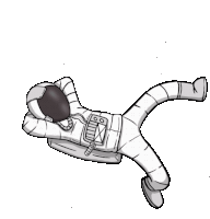Astronaut Layerterakhir Sticker - Astronaut Layerterakhir Layerterakhirkomik Stickers