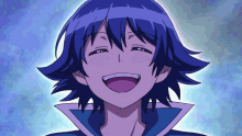 Anime Boy Blue Hair GIF - Anime Boy Blue Hair Sleeping GIFs