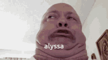 Alyssa Make Face GIF - Alyssa Make Face Neck Fat GIFs