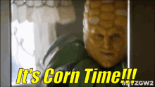 Cornman Corn Time GIF - Cornman Corn Man GIFs