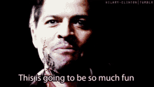 supernatural castiel going to be so much fun supernatural castiel going to be so much fun