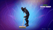 Fortnite Black Knight GIF - Fortnite Black Knight Clean Sweep GIFs