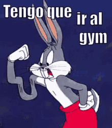 need to workout funny muscles bugs bunny