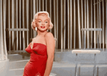 Marilyn Monroe Sexy GIF - Marilyn Monroe Sexy Red Dress GIFs