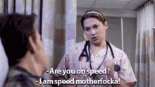 Nursejackie Speed GIF - Nursejackie Speed Hyper GIFs
