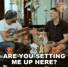Are You Setting Me Up Here Michael Hussey GIF - Are You Setting Me Up Here Michael Hussey Bhajji GIFs