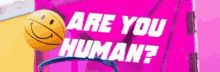 are you human no robots glitch edgy
