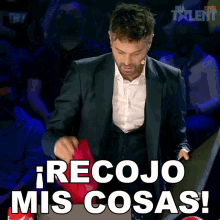 Recojo Mis Cosas Y Me Voy Dani Martínez GIF - Recojo Mis Cosas Y Me Voy Dani Martínez Got Talent España GIFs