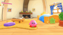 kirby forgotten land kirby hi excited cute