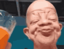 Bald Guy Drinks Orange Juice Gif Bald Guy Drinks Orange Juice Discover Share Gifs