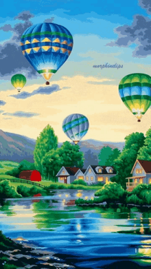 Hot Air Balloons GIF - Hot Air Balloons GIFs