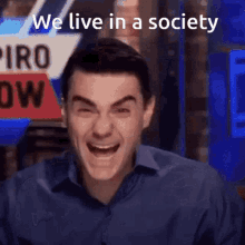 We Live In A Society Joker GIF - We Live In A Society Joker Ben GIFs