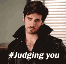 Once Upon A Time Captain Hook GIF - Once Upon A Time Captain Hook Judging You GIFs